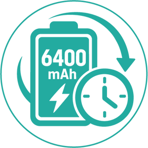 6400mAh Battery