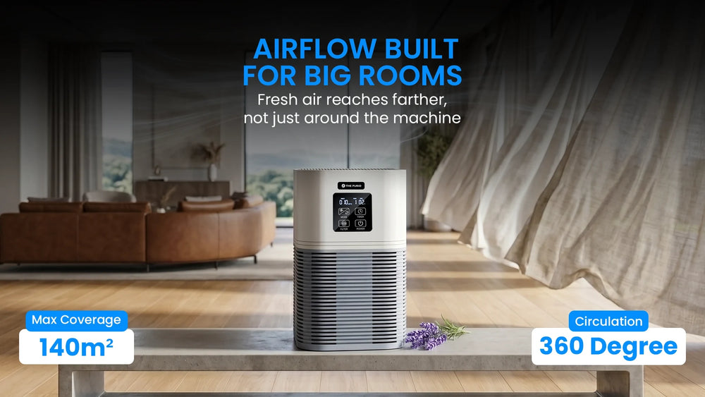  Powerful Airflow, Full Room Coverage