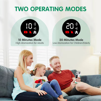 Travel Mesh Nebulizer with Auto Clean