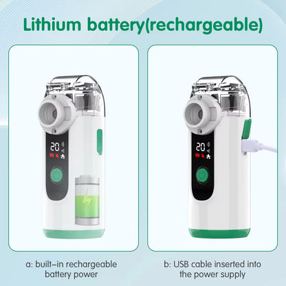 Travel Mesh Nebulizer with Auto Clean