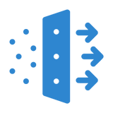Built-in Anion & Dust Filter
