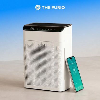 Thepurio WiFi Air Purifier for Large Rooms, HEPA, Alexa, PM2.5, 23dB