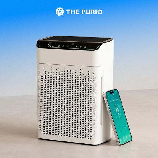 Thepurio WiFi Air Purifier for Large Rooms, HEPA, Alexa, PM2.5, 23dB