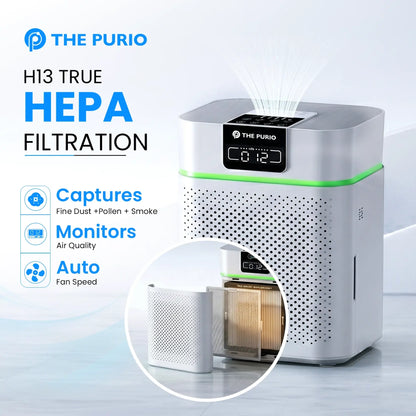 ThePurio Smart Air Purifier for Large Rooms (Up to 1730 Sqft)