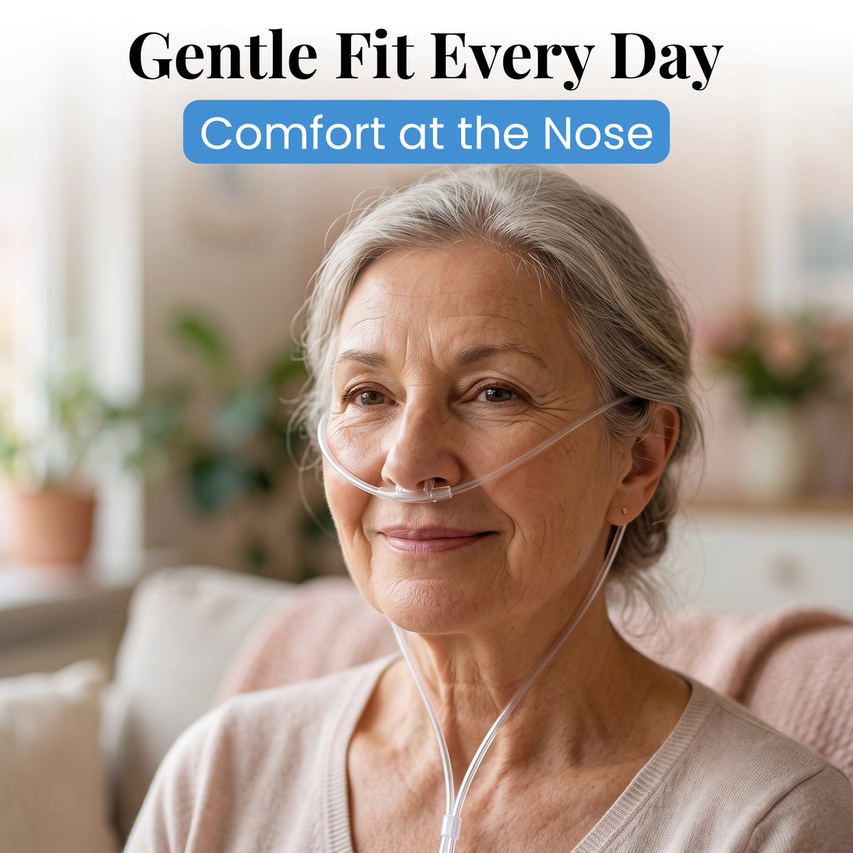 5-Pack Nasal Cannula for 1–8L Portable Oxygen Concentrator