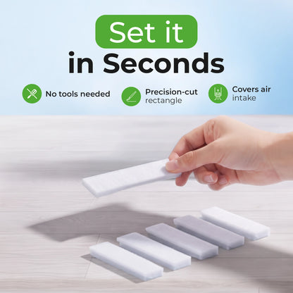 Air Intake Filter Cotton Pad for 1-5L Portable Oxygen Concentrator