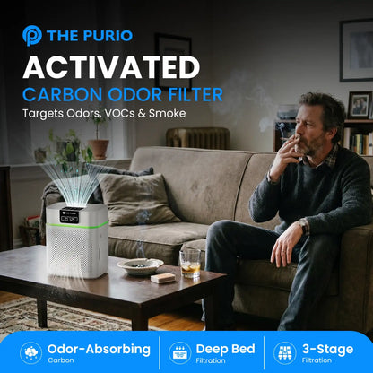 ThePurio Smart Air Purifier for Large Rooms (Up to 1730 Sqft)