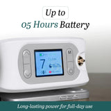 1-7L Portable Oxygen Concentrator for Home & Travel | 90% Pure O2 | 10-Hr Battery | Smart Pulse Flow