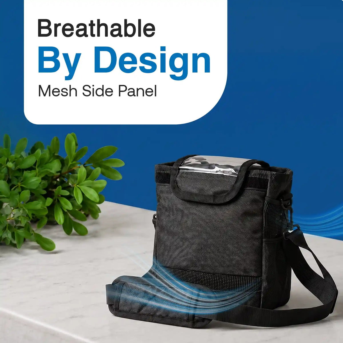 Protective Carrying Bag for 1-7L/Min Portable Oxygen Concentrator